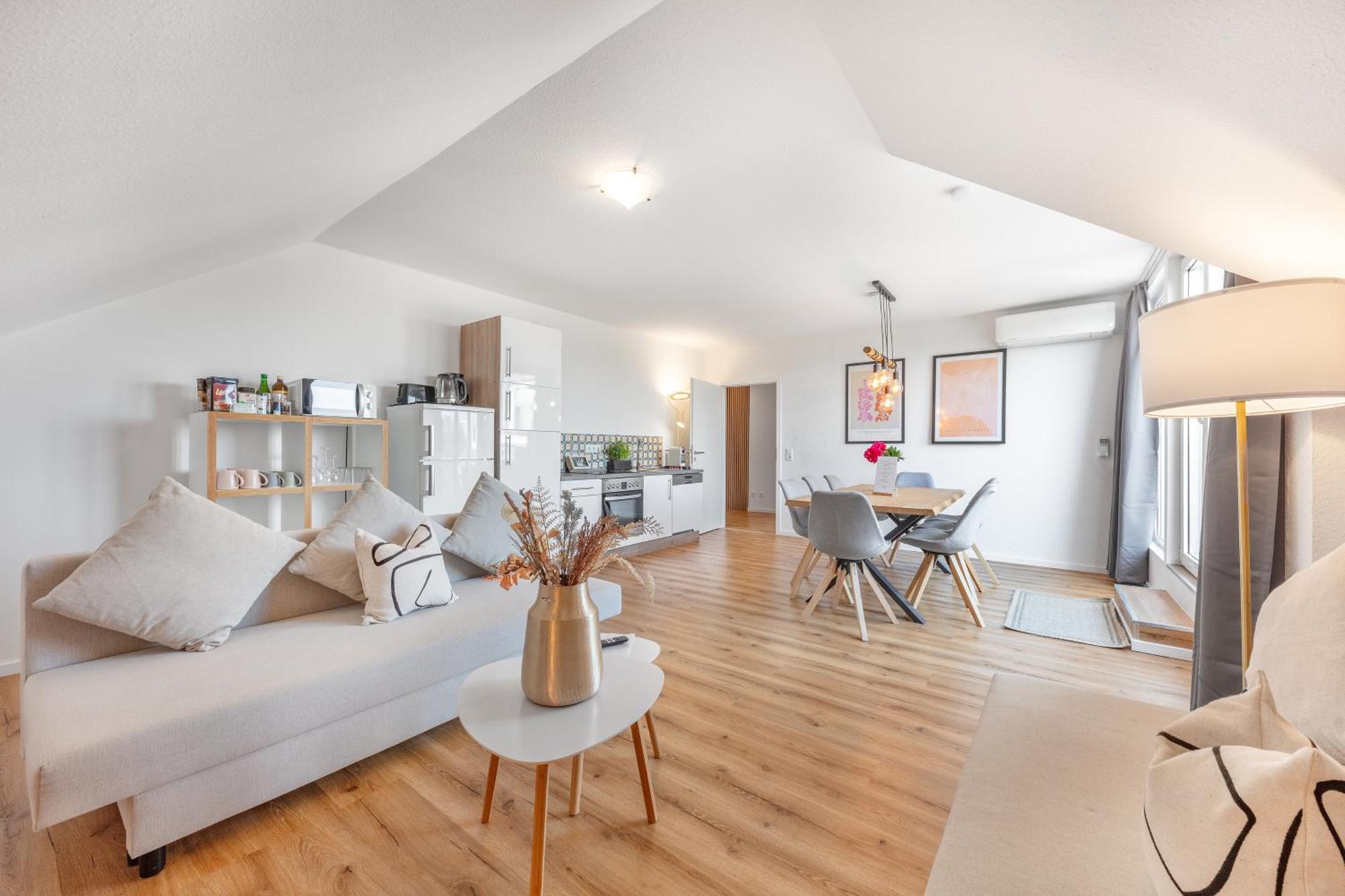 Mango Living I Stadtoase I Modern I 3 Schlafzimmer I 95 Qm I 9 Personen Mönchengladbach Kamer foto